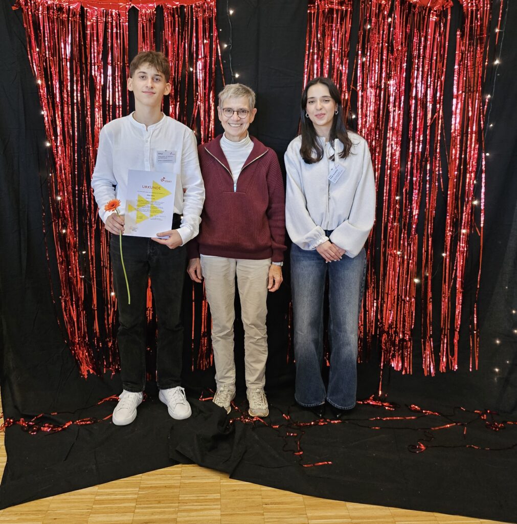 Mihai, 11 Gym, erhielt eines der begehrten Start-Stipendien.